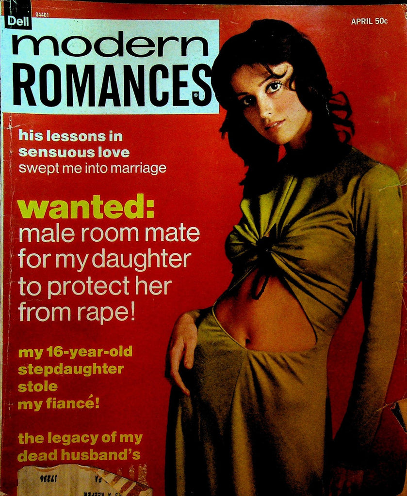Modern Romances April 1973 Stepdaughter Stole My Fiance Wanted Male Roommate0