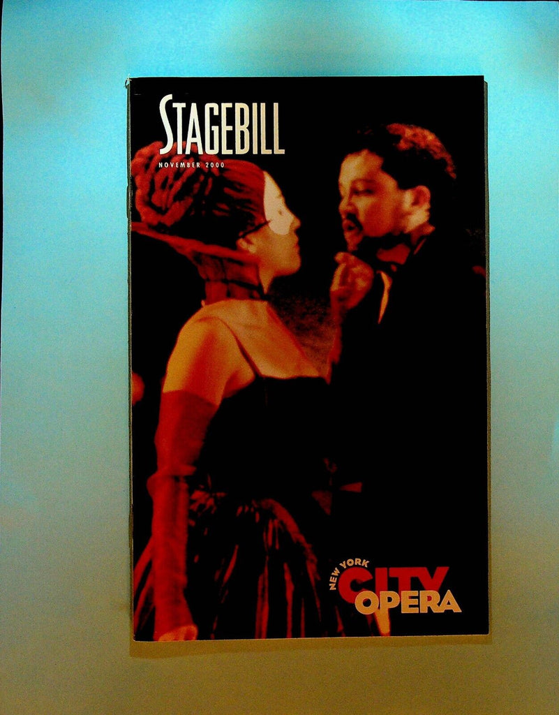New York City Opera Stagebill November 9 2000 Rinadlo