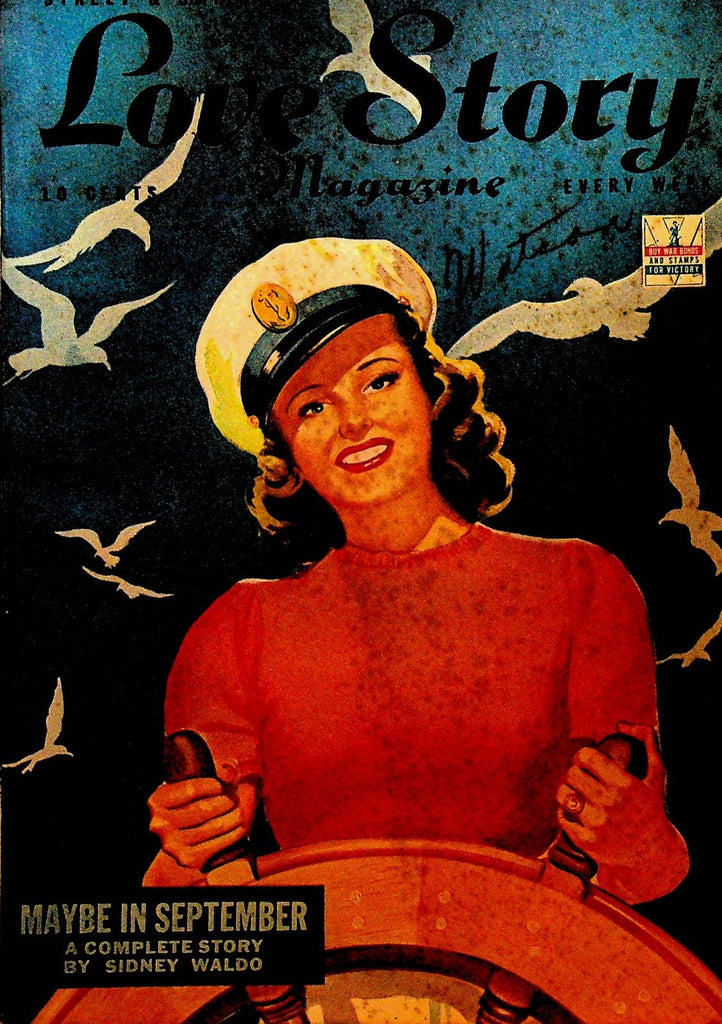 Love Story Pulp August 22 1942 Vivian Grey Dorothy Dow Sidney Waldo0