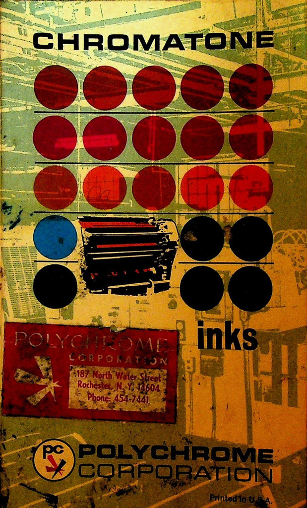 Polychrome Paper Chromatone Inks Color Guide Polychrome Corporation 1970s – Papergoy