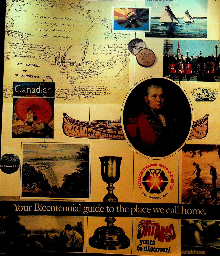 Ontario Canada Bicentennial Guide To the Place We Call Home 19840