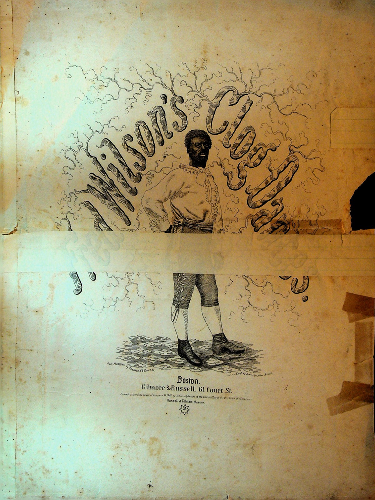 Fred Wilson's Clog Dance Sheet Music John Bufford Lithograph Cover 18600