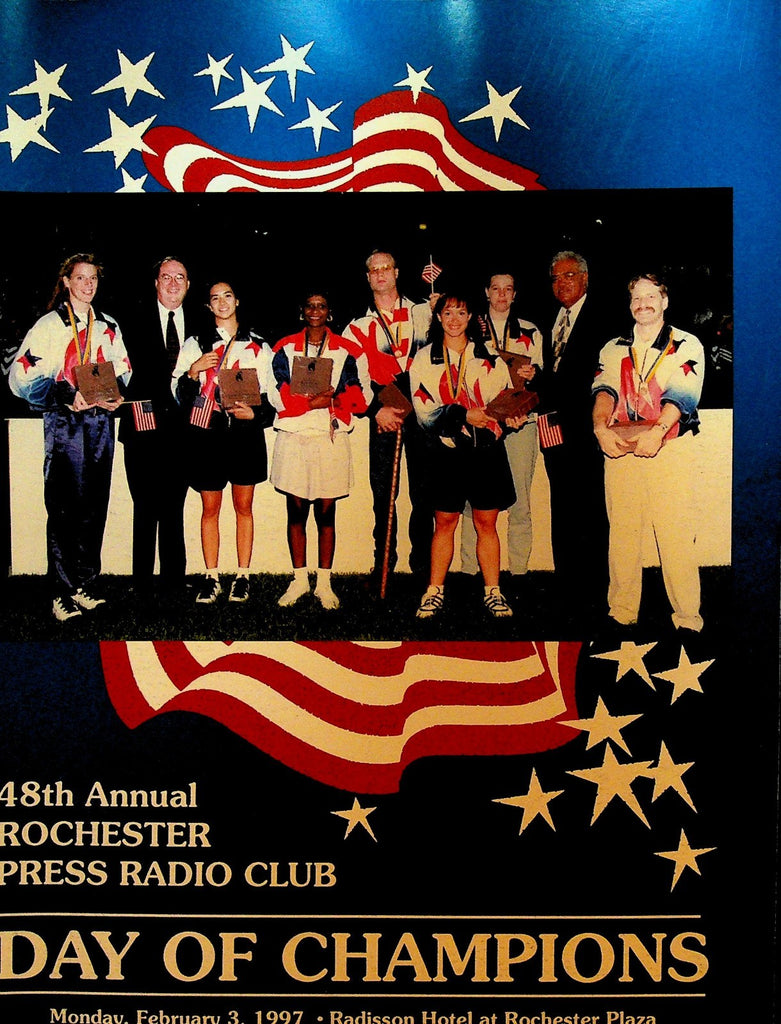 Day of Champions Program Rochester NY 1997 Press Radio Club Ozzie Smith0