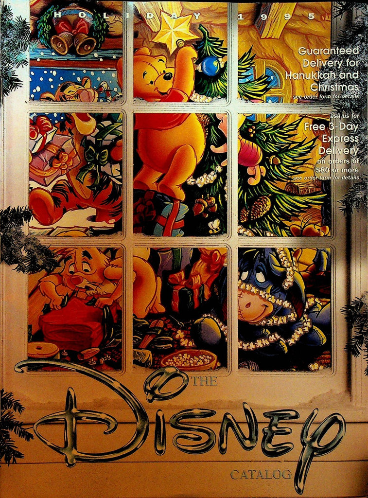Walt Disney Catalog Holiday 1995 Winnie the Pooh Christmas0
