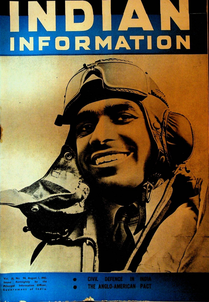 Indian Information Magazine August 1 1942 WWII Civil Defense in India China