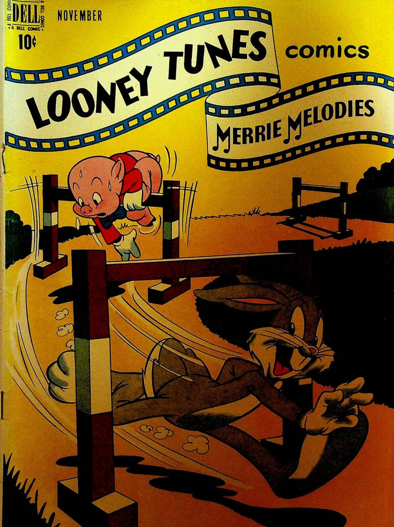 Looney Tunes 97 Dell Comics 1949 Bugs Bunny Porky Pig Hurdles Track & Field