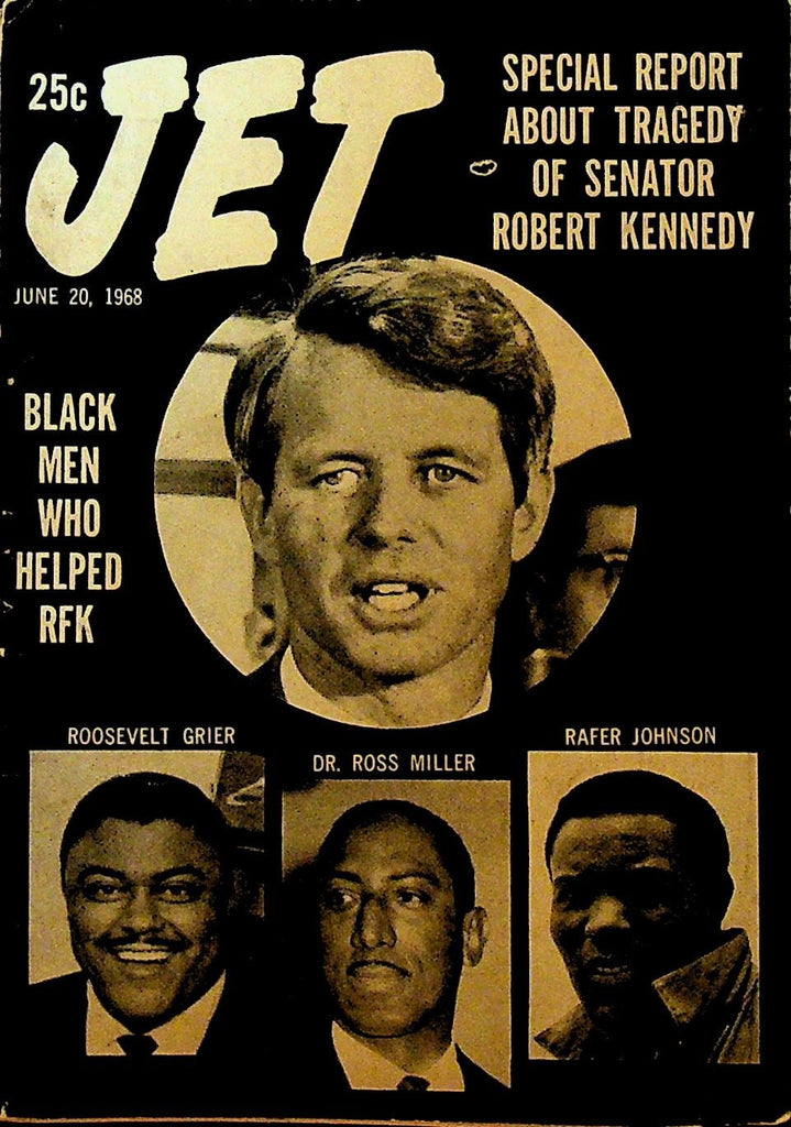 Jet Magazine June 20 1968 Robert F Kennedy Martin Luther King Jr Hank Aaron0