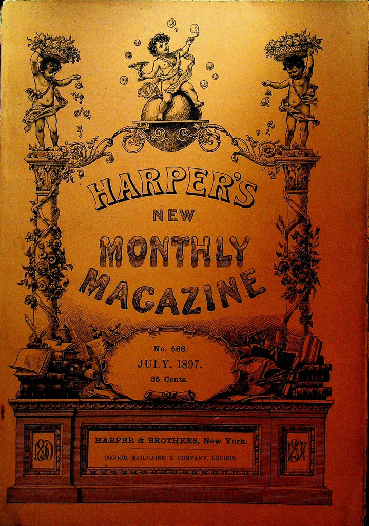 Harper's Monthly Magazine July 1897 George du Maurier Africa John Fox Jr0