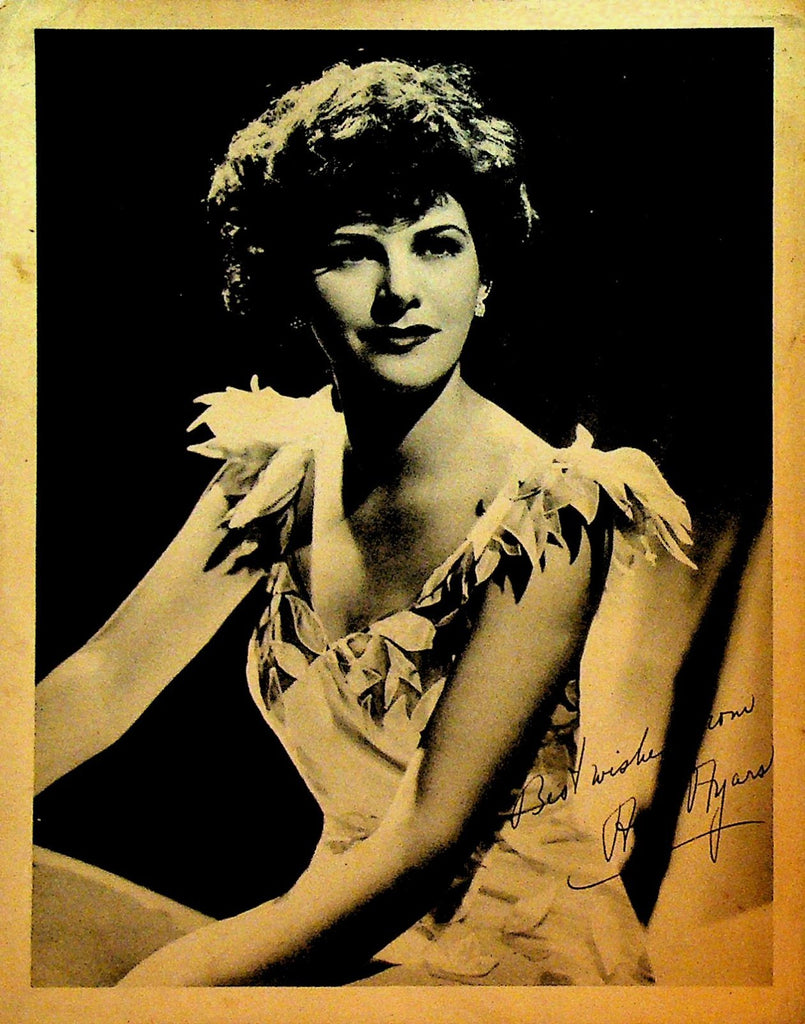 Ann Ayers Publicity Photo B/W with Mailer 1943 MGM 5 1/2 x 70