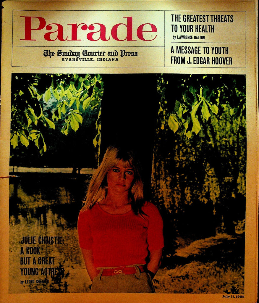 Parade Magazine July 11 1965 Julie Christie Don Bessant Natalie Wood0