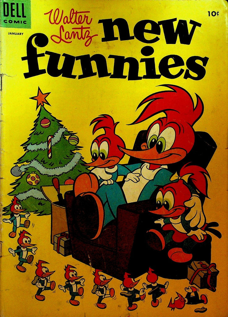 Walter Lantz New Funnies 215 Woody Woodpecker Christmas Tree0