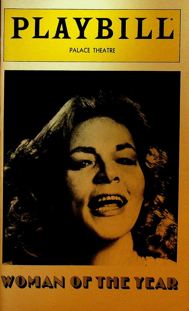 Woman of the Year Playbill May 1981 Lauren Bacall Rex Everhart Roderick Cook0