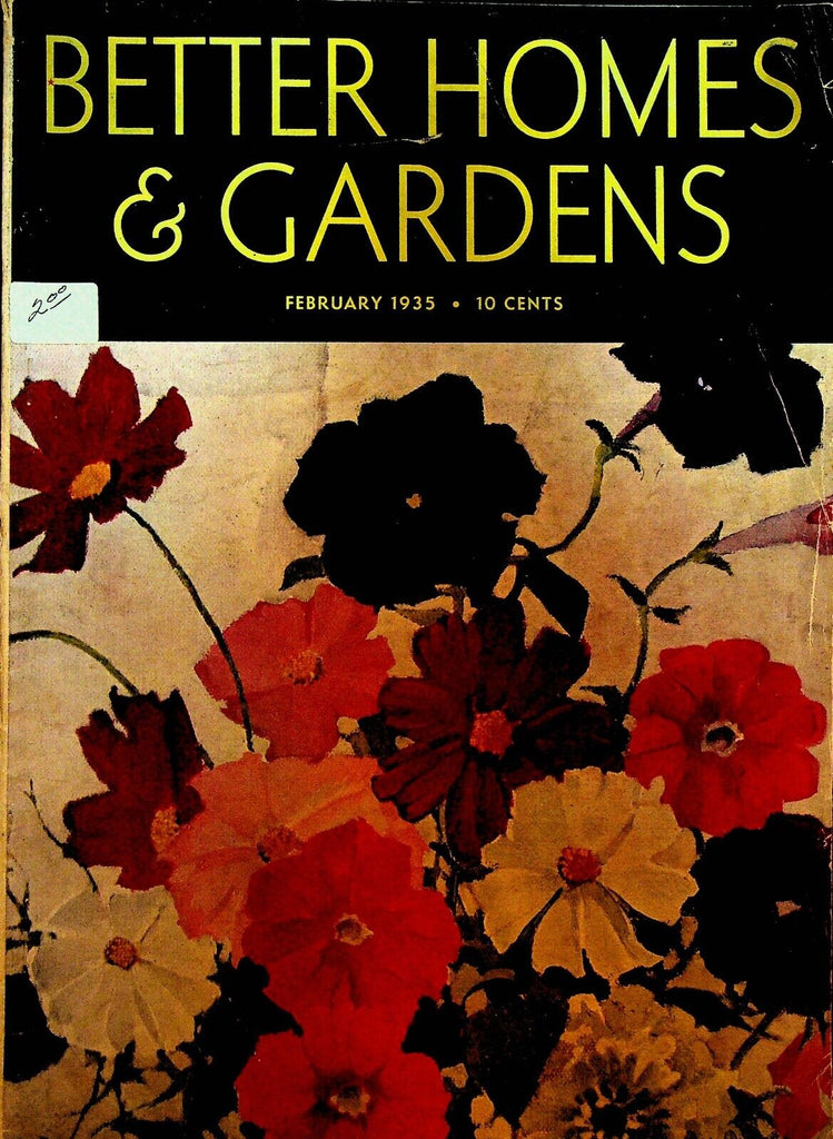 Better Homes & Gardens Magazine February 1935 Nat Little Abraham Lincoln