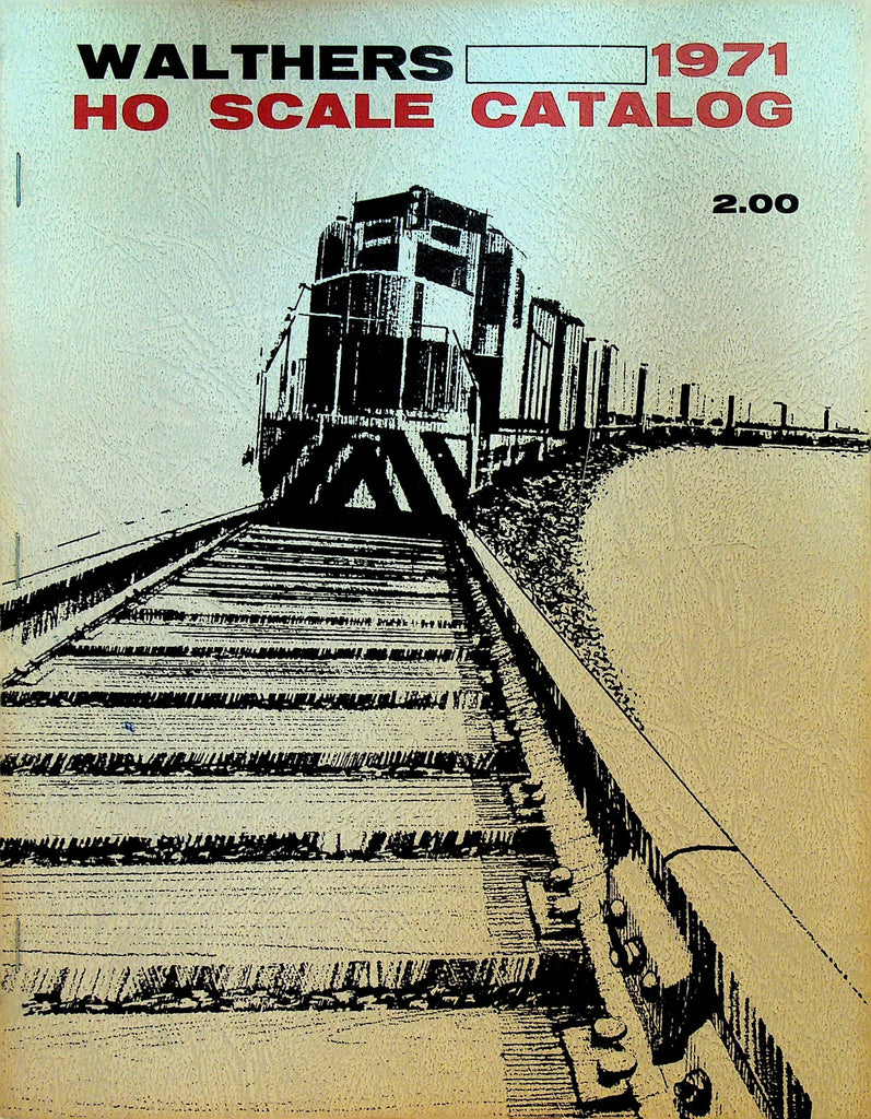Walther's HO Scale Catalog 1971