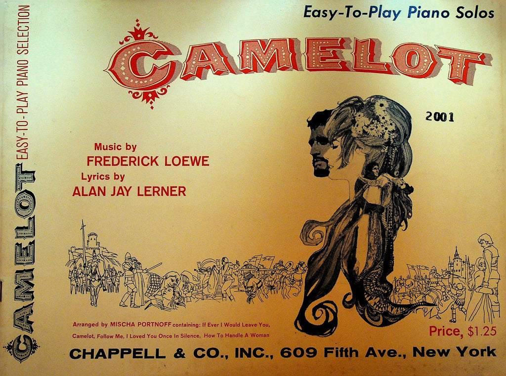 Camelot Easy to Play Piano Solos Songbook