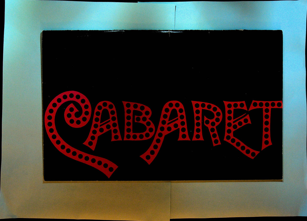 Cabaret Souvenir Program