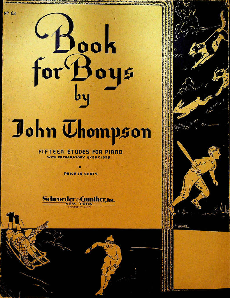 Book for Boys by John Thompson
