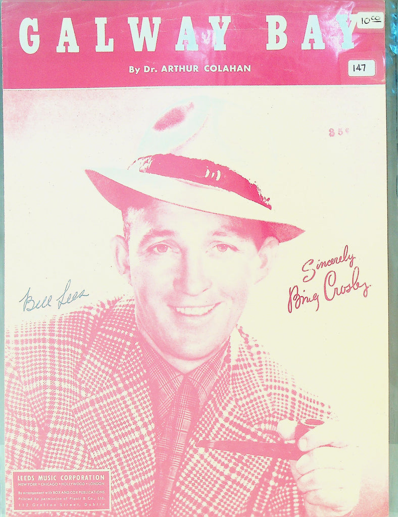 Galway Bay Sheet Music Bing Crosby
