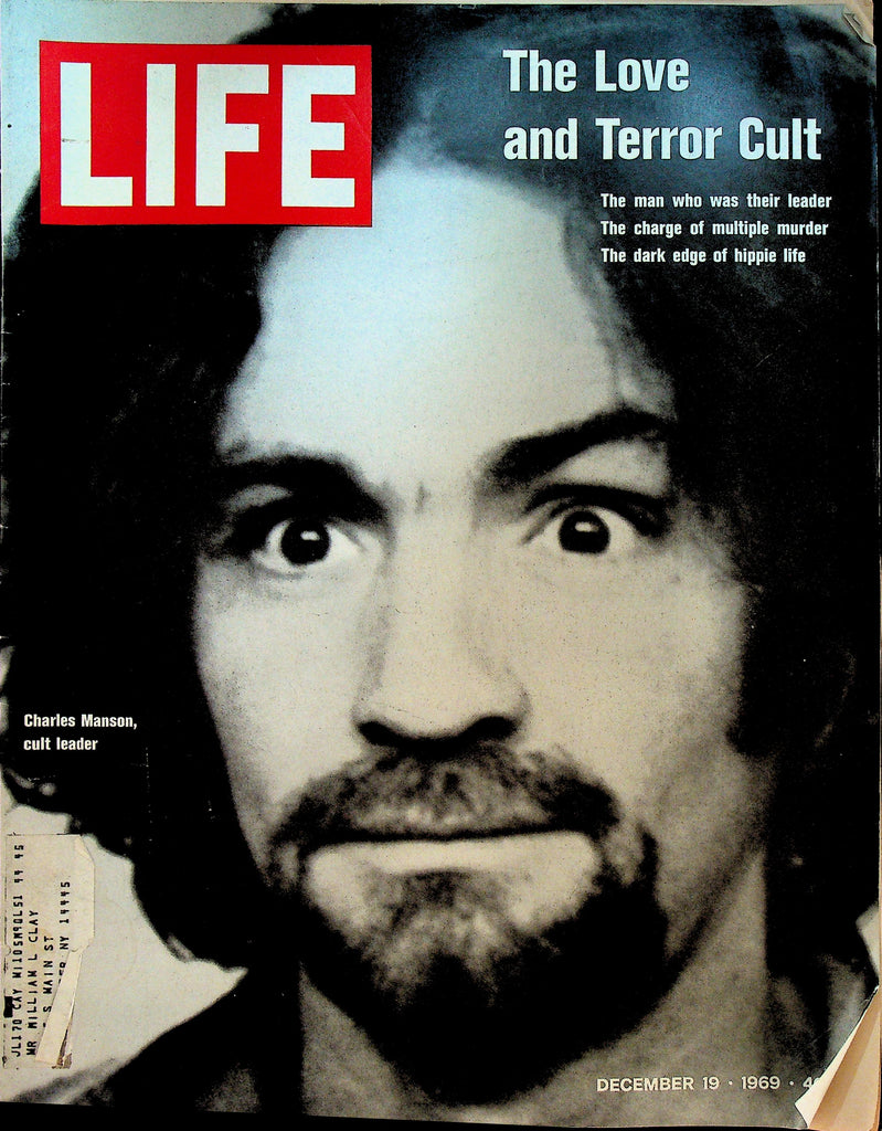 Life Magazine December 19 1969 Charles Manson