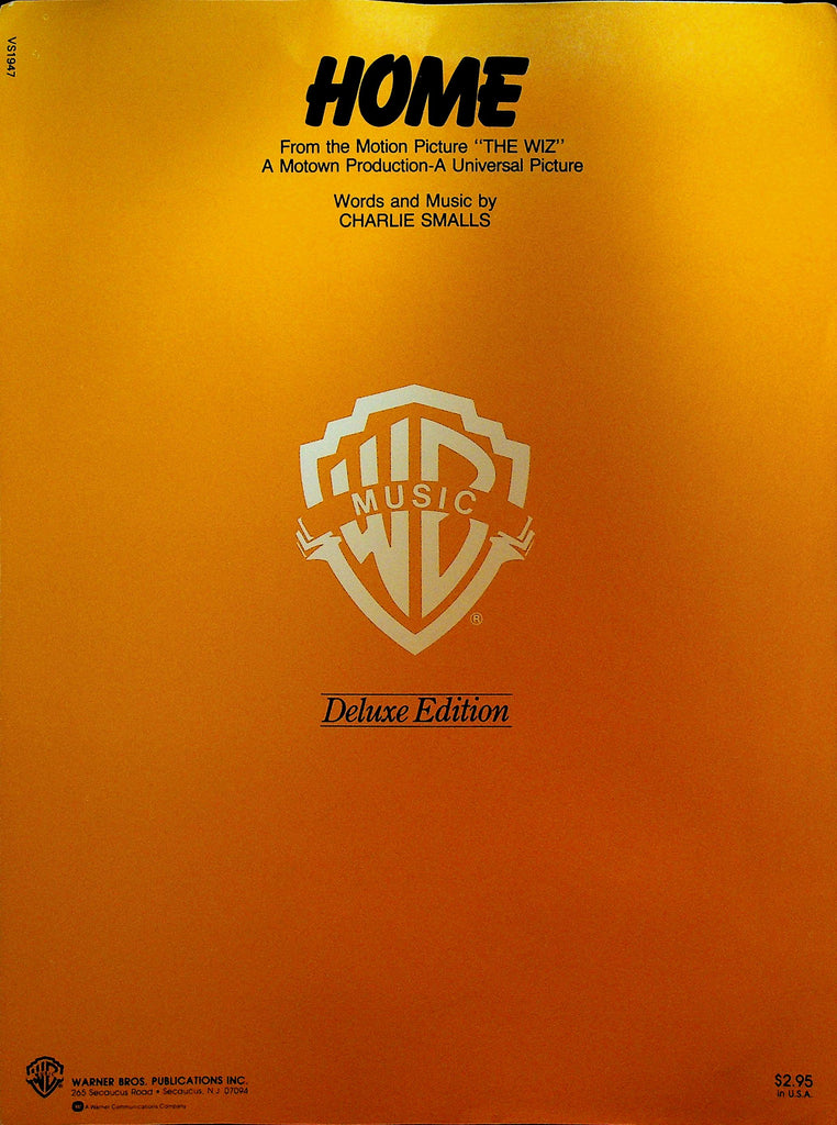 Home Sheet Music From the Wiz Deluxe Edition