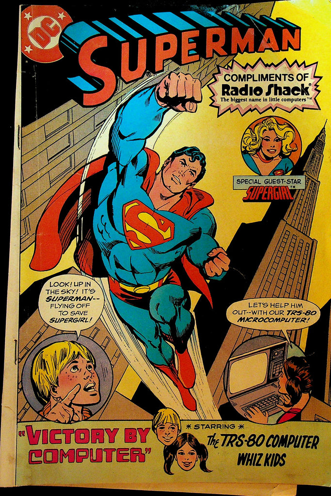 Superman Victory by Computer Comic Book