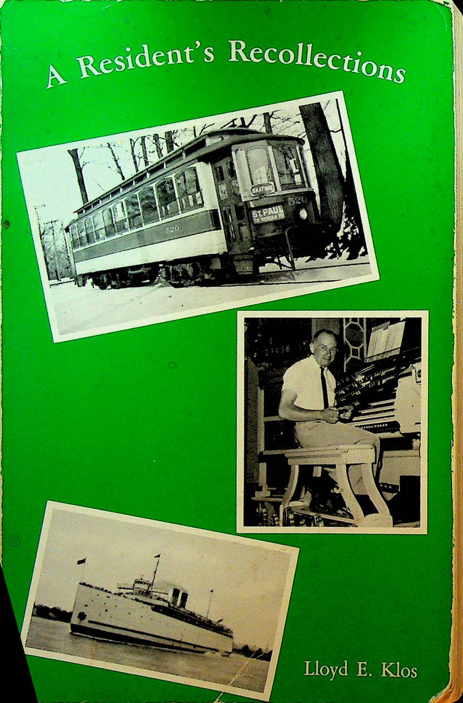 A Resident's Recollections Book 1 Rochester NY