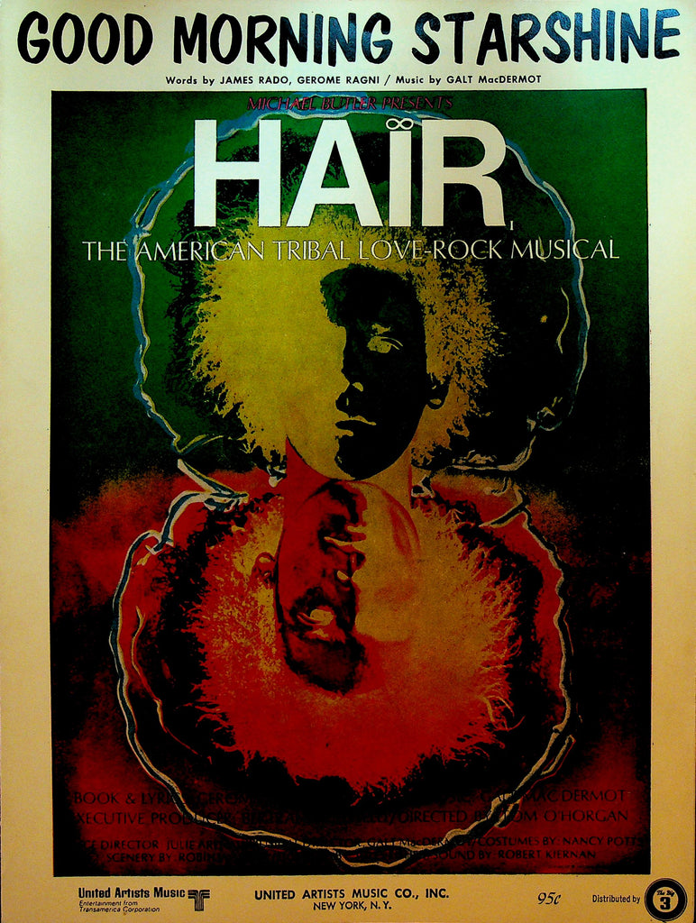 Good Morning Starshine Sheet Music from Hair
