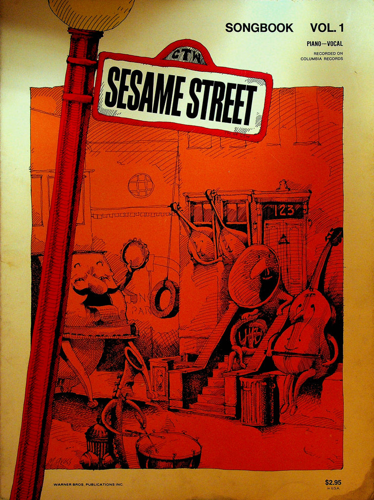 Sesame Street Songbook Volume 1 Piano Vocal
