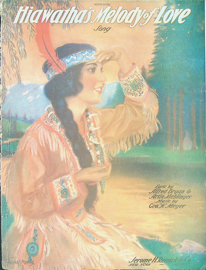 Hiawatha's Melody of Love Sheet Music