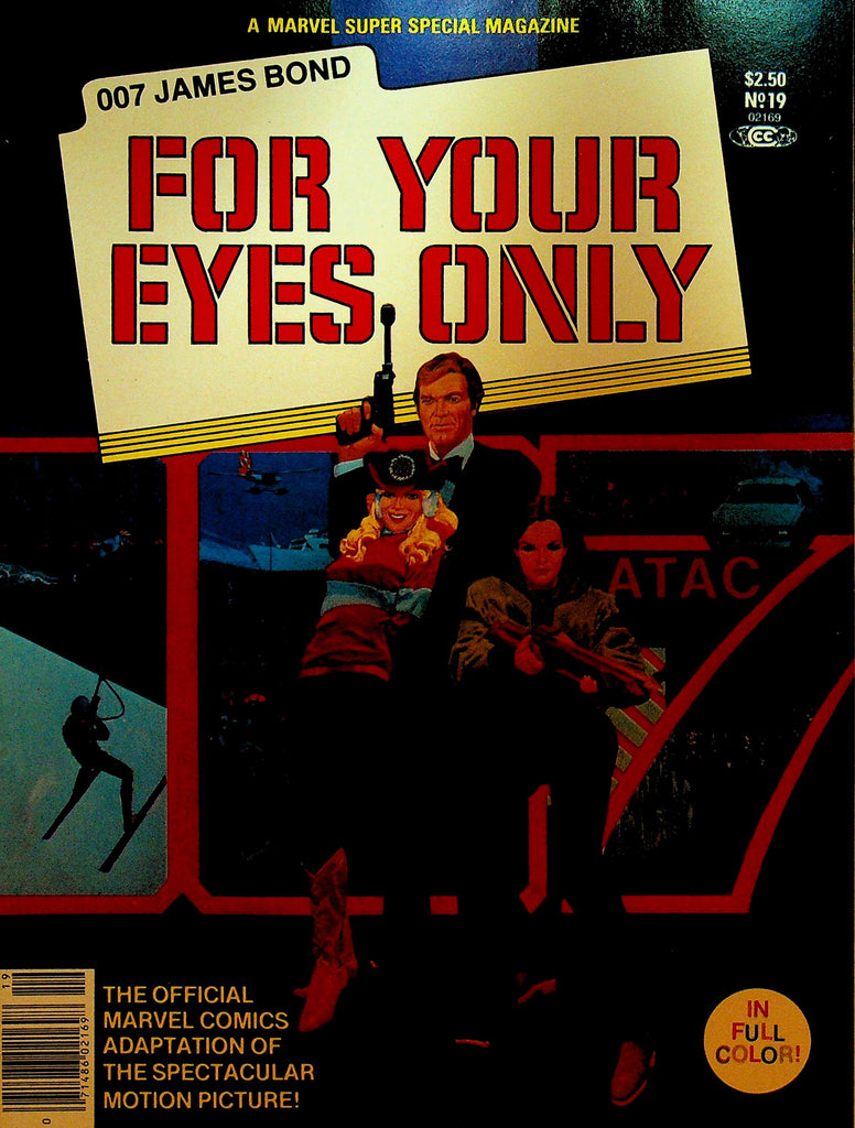 Marvel Super Special 19 James Bond For Your Eyes Only