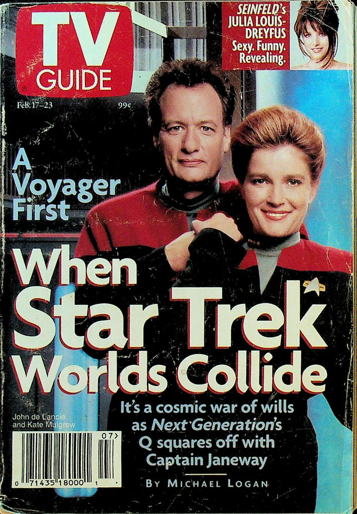 TV Guide February 17 1996 Star Trek