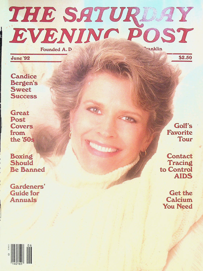 Saturday Evening Post June 1992 Candice Bergen