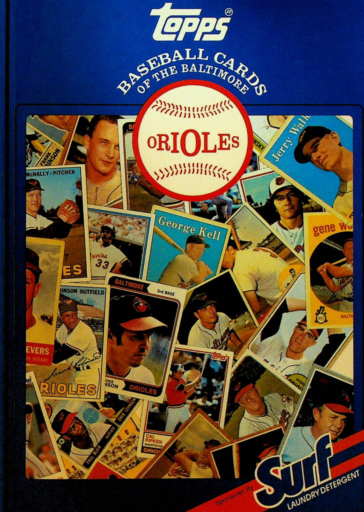 Topps Baseball Cards of the Baltimore Orioles Surf
