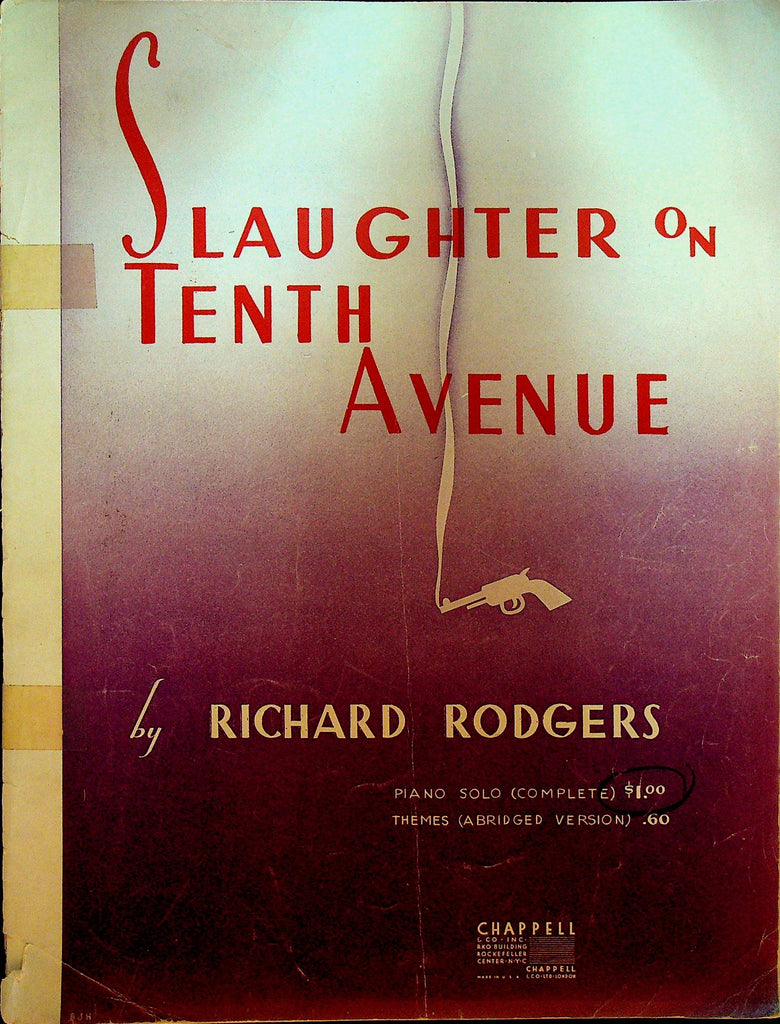 Slaughter on Tenth Avenue Piano Solo Sheet Music