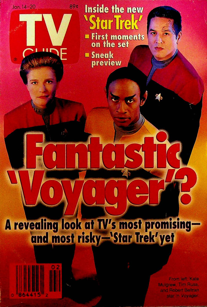 TV Guide January 14 1995 Star Trek