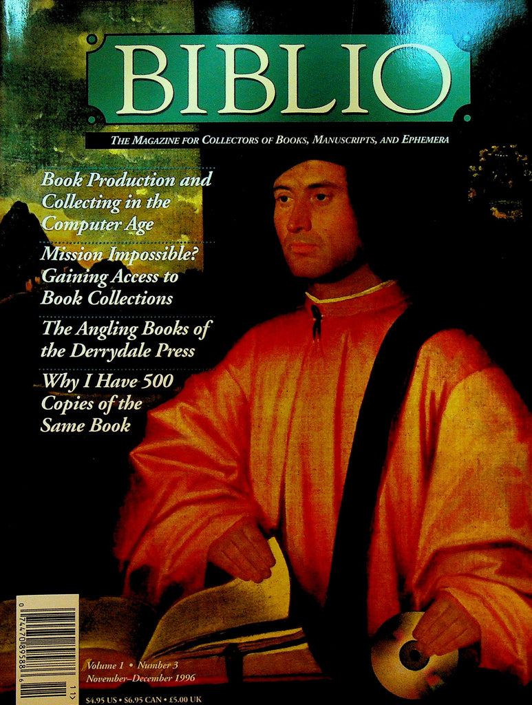 Biblio Magazine November 1996