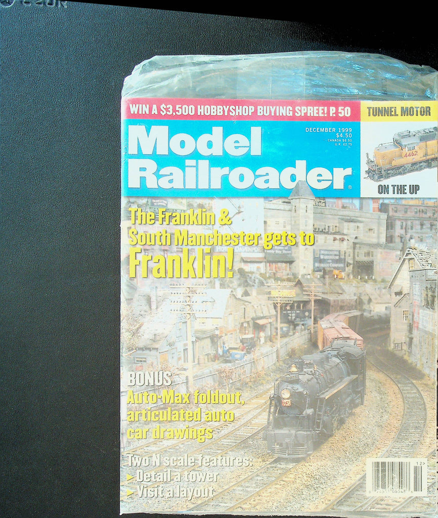 Model Railroader Magazine December 1999