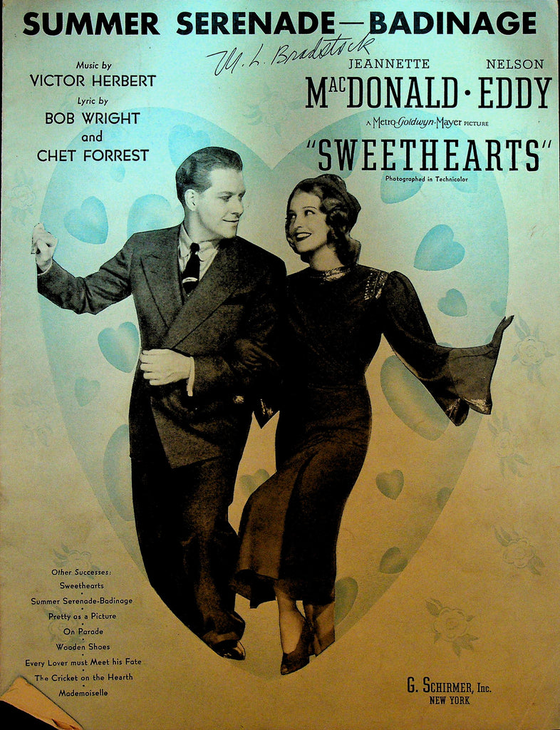 Summer Serenade Badinage Sheet Music