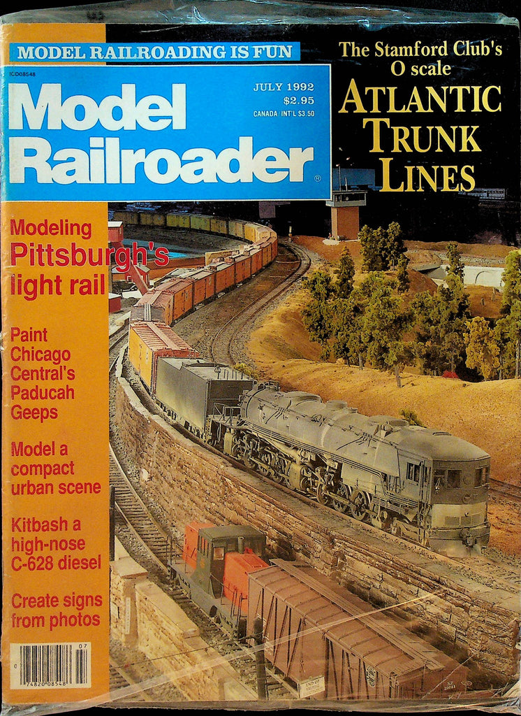 Model Railroader Magazine July 1992