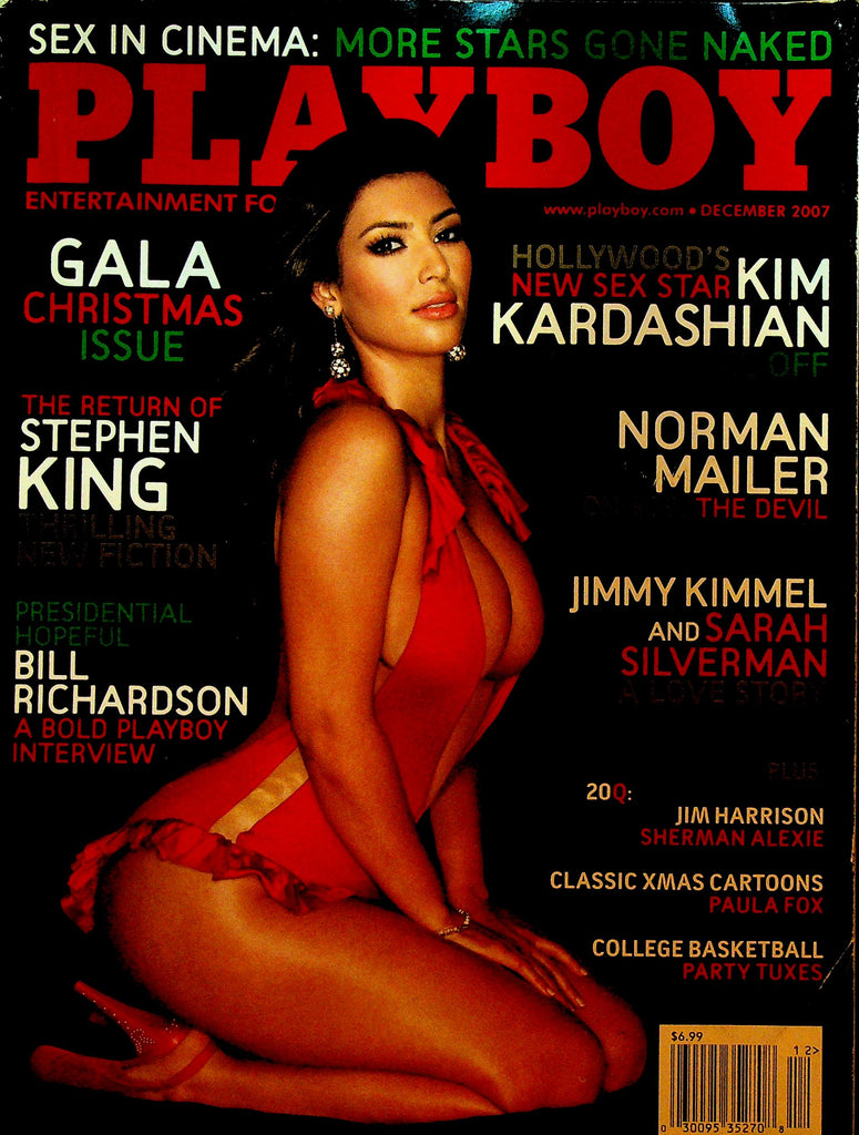 Playboy Magazine December 2007 Kim Kardashian