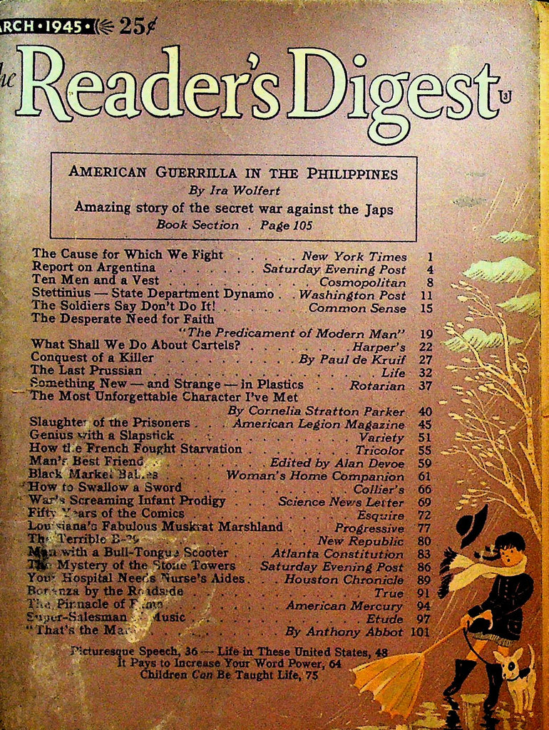 Reader's Digest March 1945