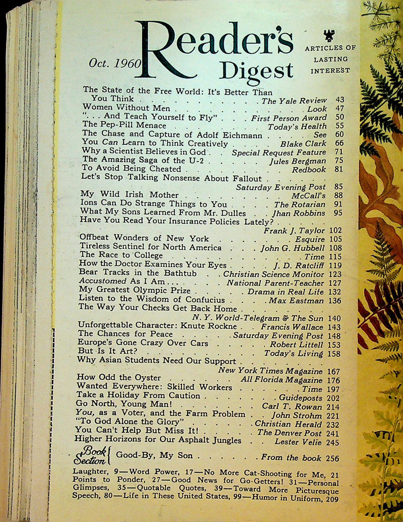 Reader's Digest October 1960