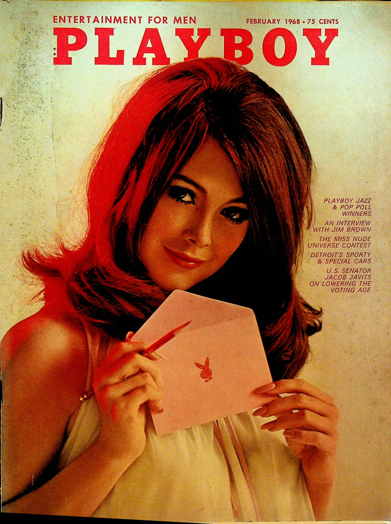 Playboy Magazine February 1968