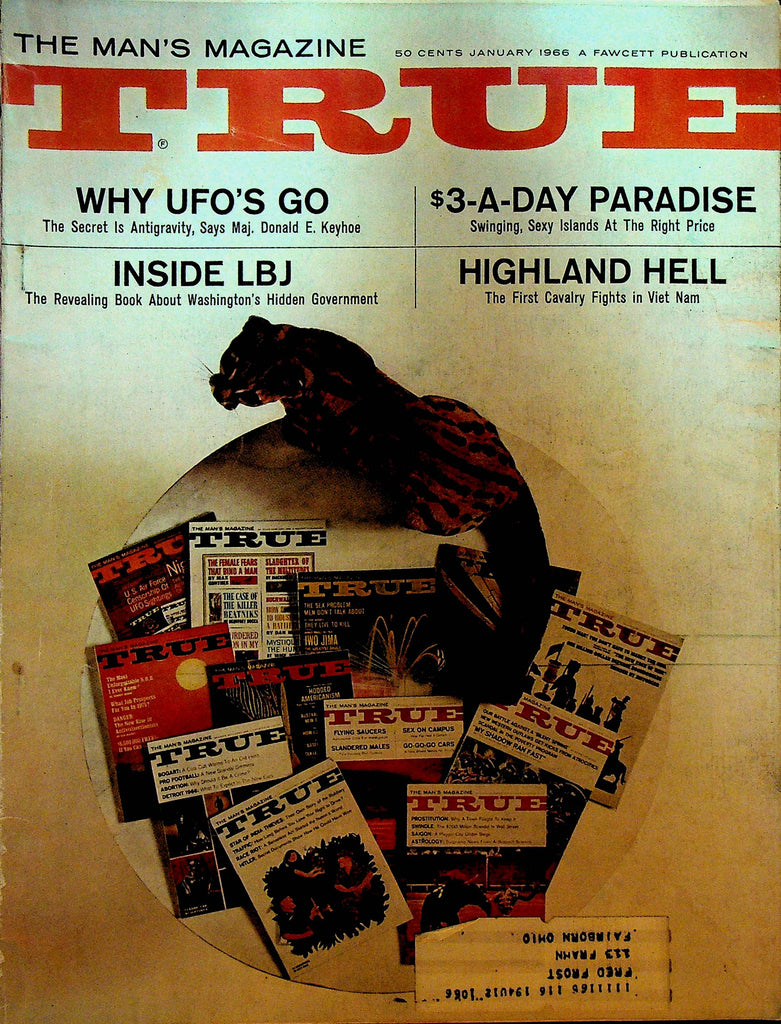True Magazine January 1966 UFOs