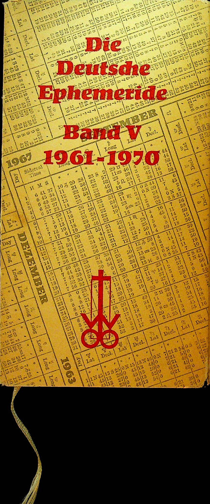 Die Deutsche Ephemeride Band V 1961-1970