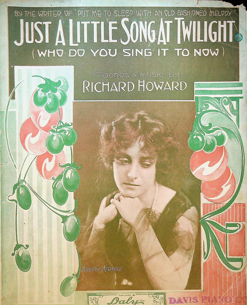 Just A Little Song at Twilight Sheet Music