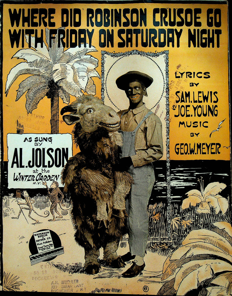 Where Did Robinson Crusoe Go With Friday on Saturday Night Sheet Music