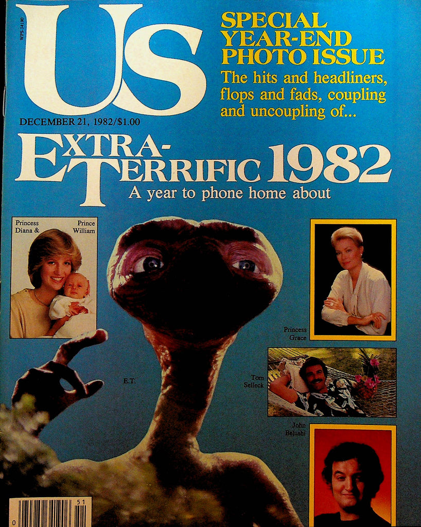 Us Magazine December 21 1982 ET Princess Diana Tom Selleck John Belushi