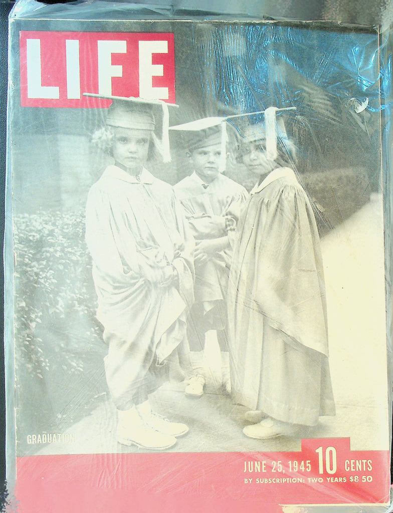 Life Magazine June 25 1945 Graduation