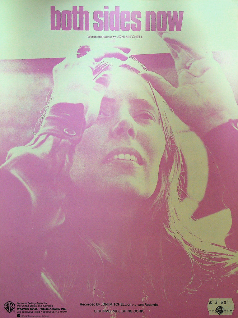 Both Sides Now Sheet Music Joni Mitchell